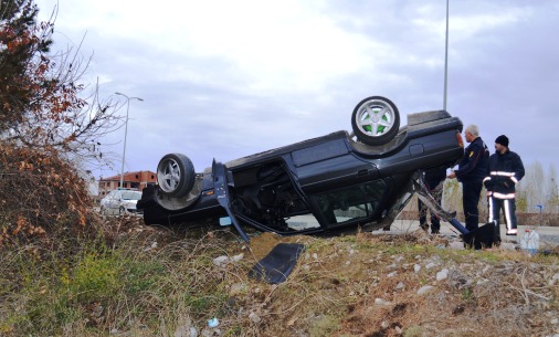 Çubuk’ta Trafik Kazası: 2 Yaralı