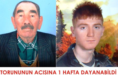 Torununun Acısına Bir Hafta Dayanabildi