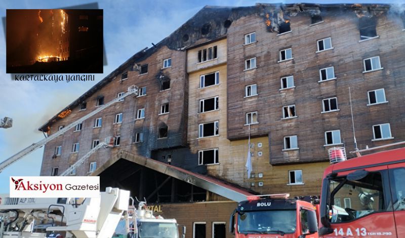 Sessiz Geceyi Alevler Sardı: Kartalkaya’da Yaşanan Büyük Yangın