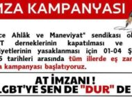 Mil Diyanet Sen: LGBT dernekleri kapatılsın